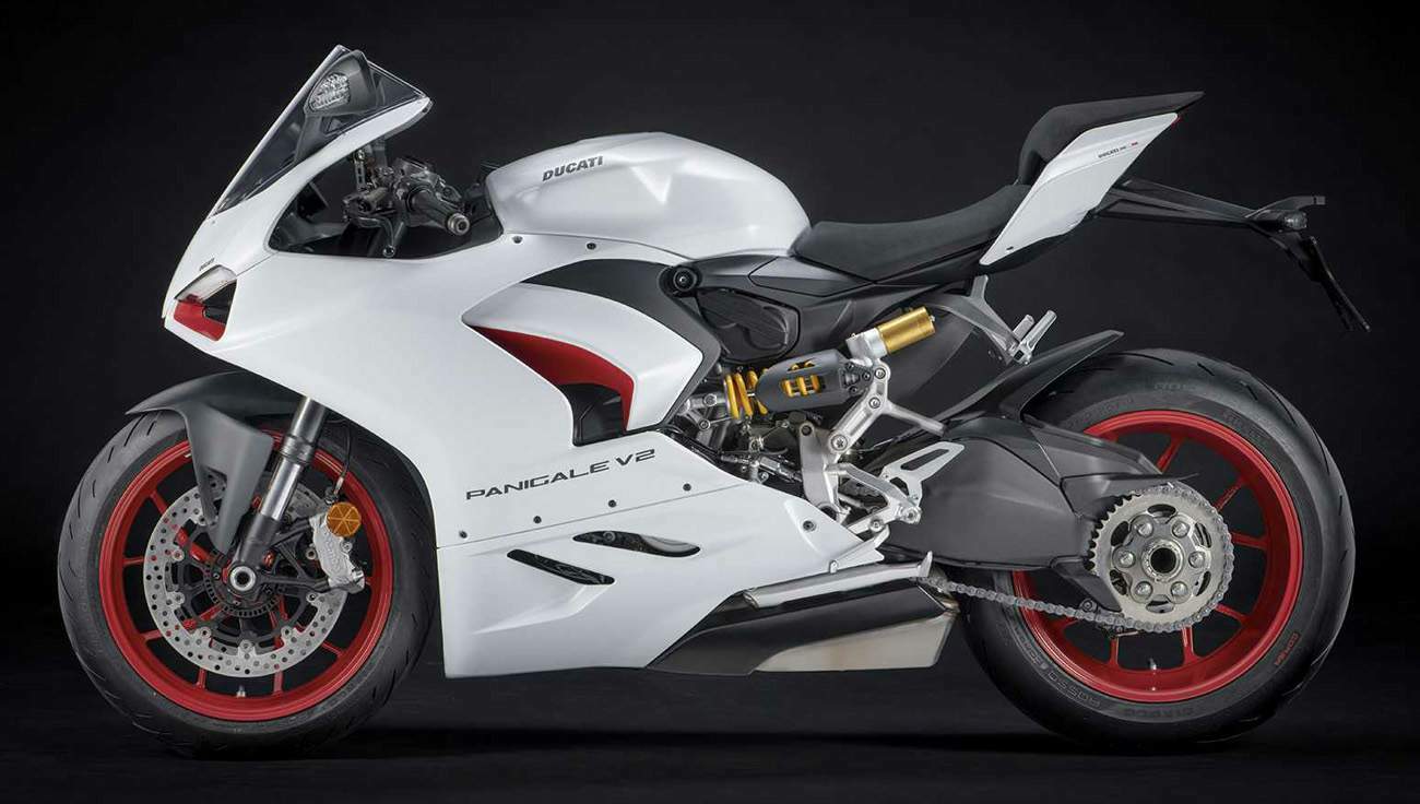 Ducati Panigale V2 White Rosso technical specifications